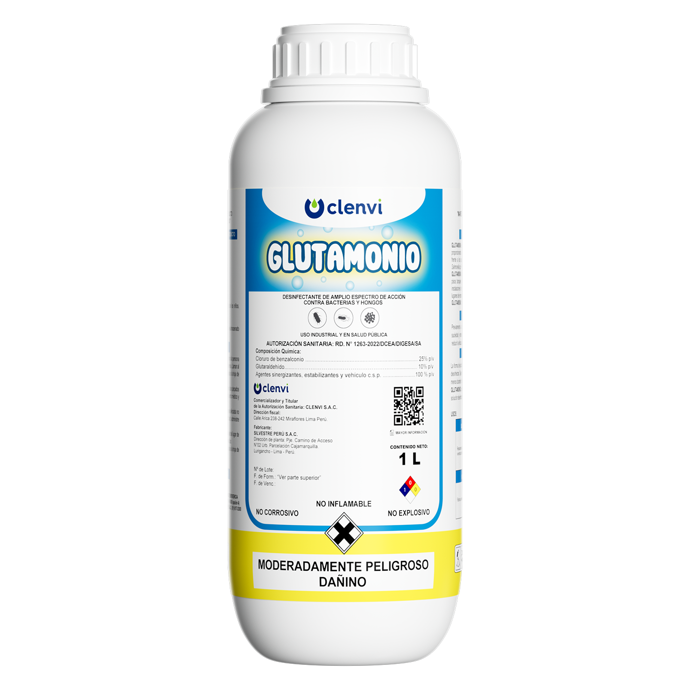 GLUTAMONIO - Frasco de 1 LITRO