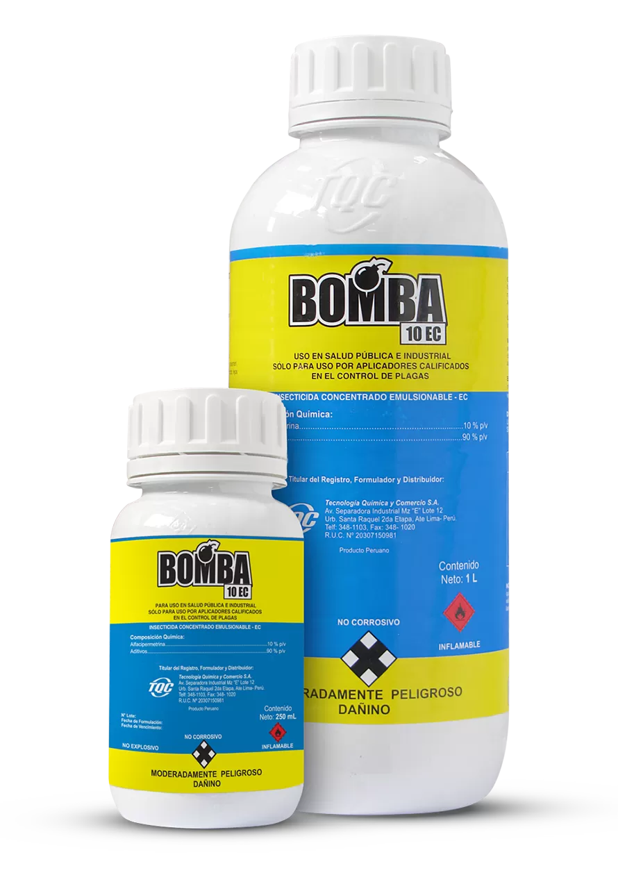 BOMBA 10% EC - FRASCO X LITRO