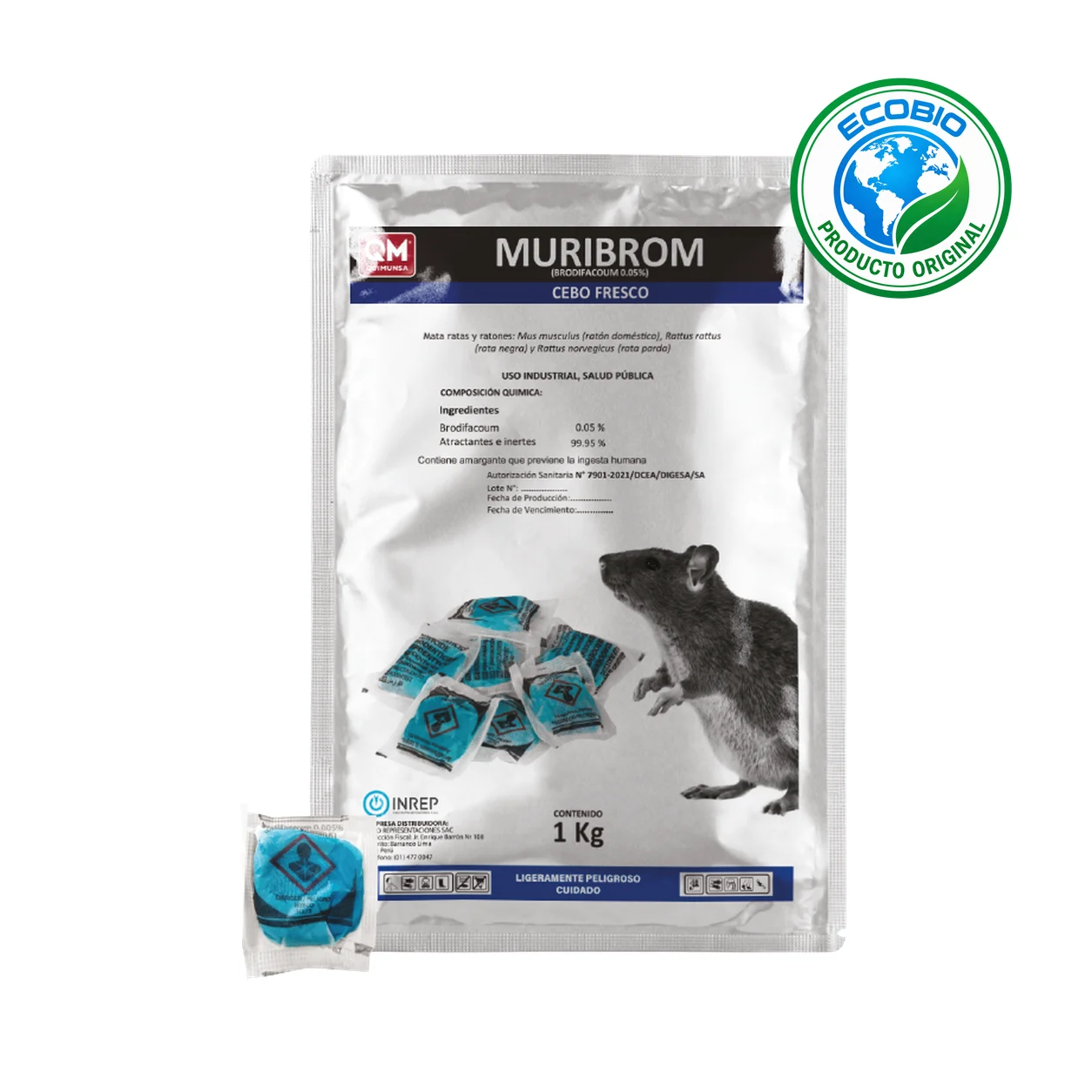 1 Muribrom - BOLSA X 1 KILO