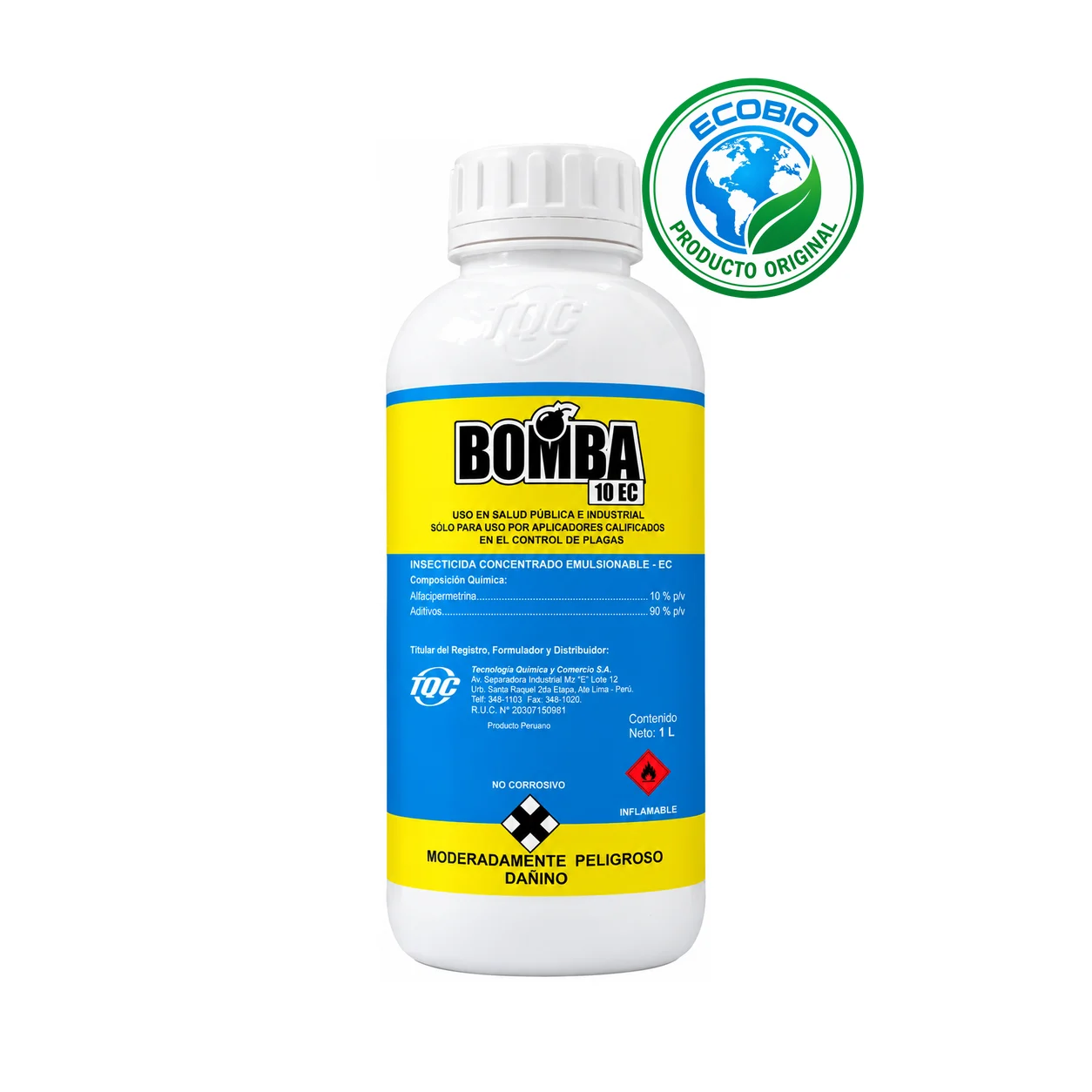 BOMBA 10 EC - FRASCO X LITRO