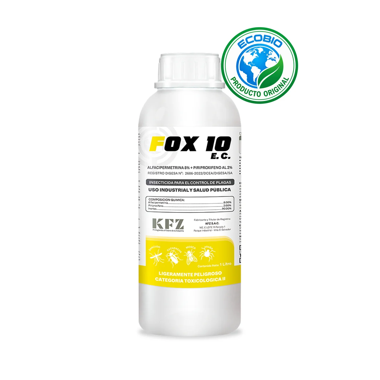 FOX 10 – FRASCO X LITRO