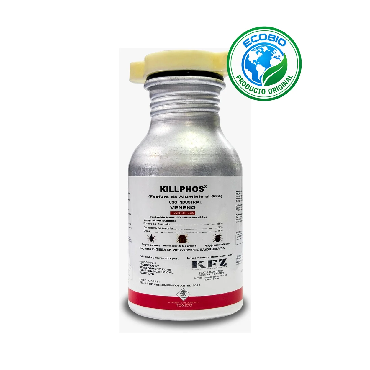 KILLPHOS - FRASCO X 30 TABLETAS